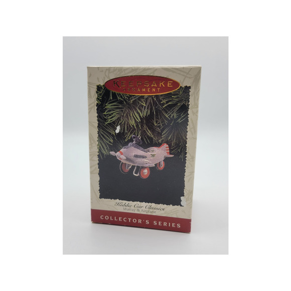 Hallmark Keepsake Ornament Kiddie Car Classics "Murray Airplane" 1996 - Picture 1 of 6